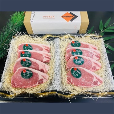 SPF五島美豚　ロース（カツ用）　8枚《約８０g×８枚》
