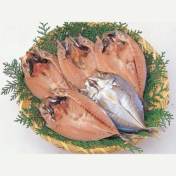 長崎対馬真あじ一汐干し　5枚セット（TSA-5）