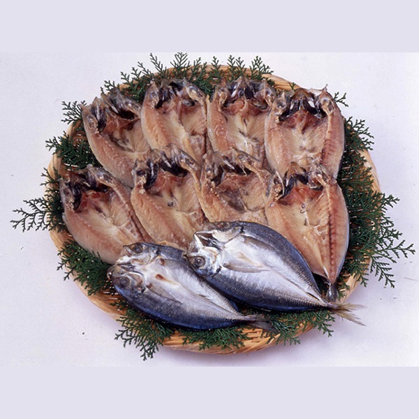 長崎対馬真あじ一汐干し　10枚セット（TSA-10）