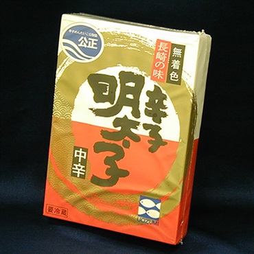 【無着色】辛子明太子　中辛（110g）