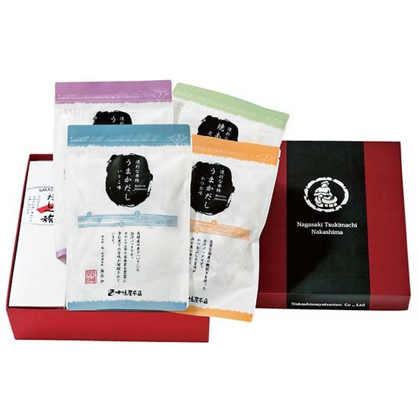 万能うまかだし詰合せ（5品・化粧箱入）