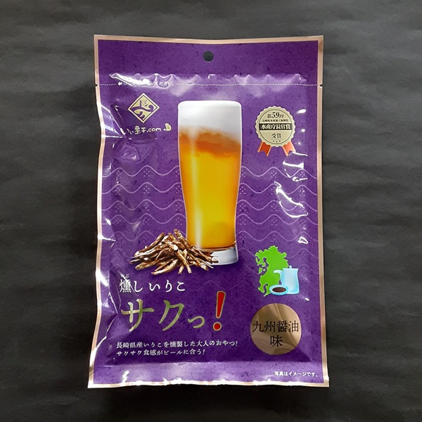 長崎海産(株)　燻し　いりこ　サクっ！九州醤油味