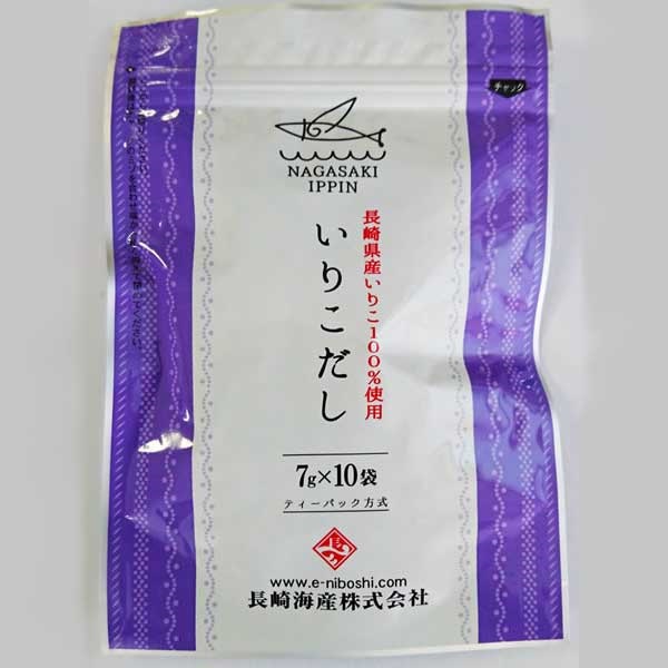 【価格変更】長崎海産(株)　いりこだし　7ｇ×10