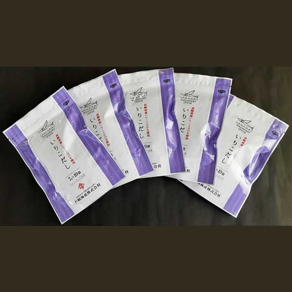 【価格変更】長崎海産(株)　いりこだし　7ｇ×10　５個セット