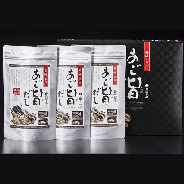長崎・平戸　あご旨だし化粧箱入り　20パック×3袋