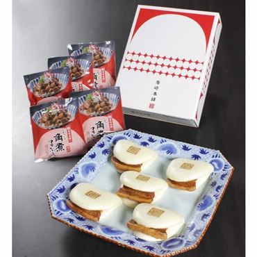 （10）「長崎角煮まんじゅう」と「角煮まぶし」詰合せ（非包装）