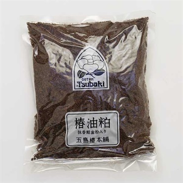 【家庭用園芸肥料】椿油粕　300g袋（マッコウ鯨の歯粉入）