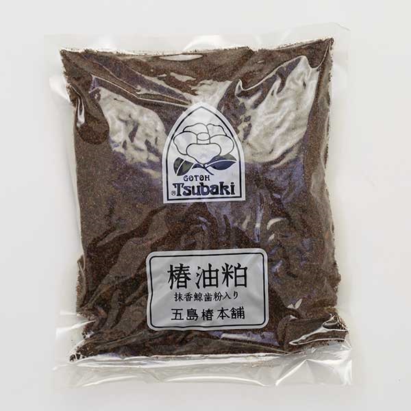 【家庭用園芸肥料】椿油粕　300g袋（マッコウ鯨の歯粉入）