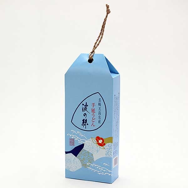 五島手延うどん「波の絲」200g×2袋・スープ4袋セット（T-BL）
