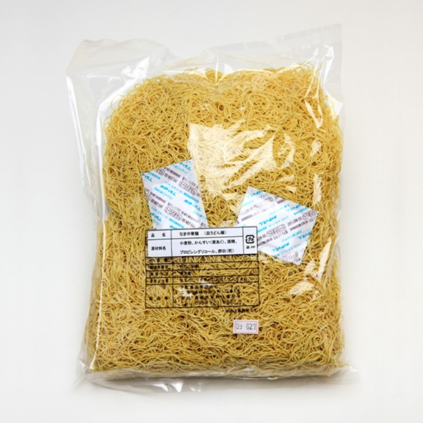 【業務用】下町食品の生皿うどん麺　1kg（約20人前）