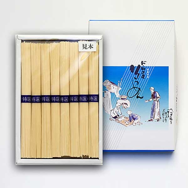ド・ロさまそうめん　50g×8束　紙箱入（400g）