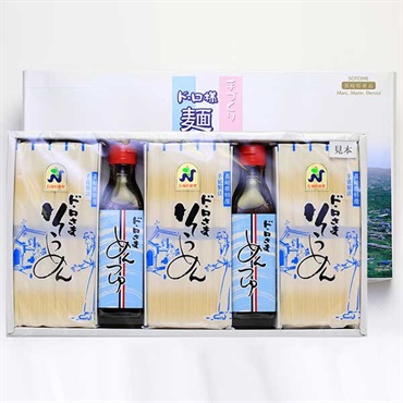 ド・ロさまそうめん　300g×6袋・めんつゆ200ml×2本詰合せ（DT-35）