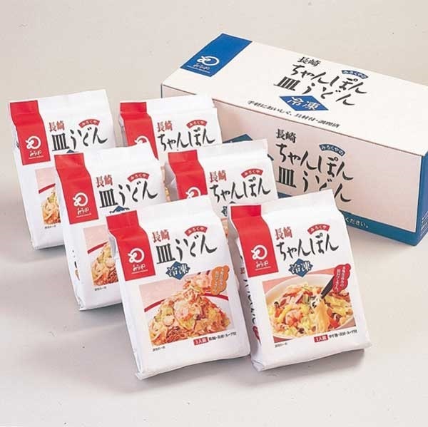 冷凍ちゃんぽん・皿うどん　各3人前