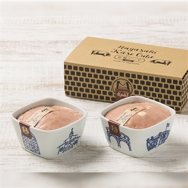 明治屋商店謹製　長崎ケーゼキューブ180g×2個セット
