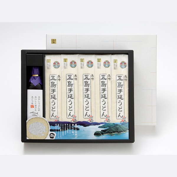 五島手延うどんと飛魚つゆ（液状）詰合せ（NB-33）