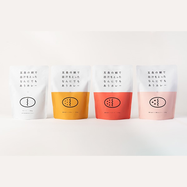 五島の鯛で出汁をとったなんにでもあうカレー（4種×各2袋）