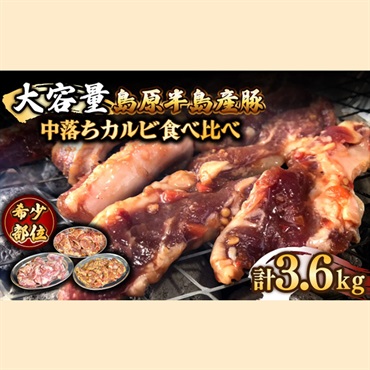 趙希少部位　島原半島豚サガリ肉大容量食べ比べセット