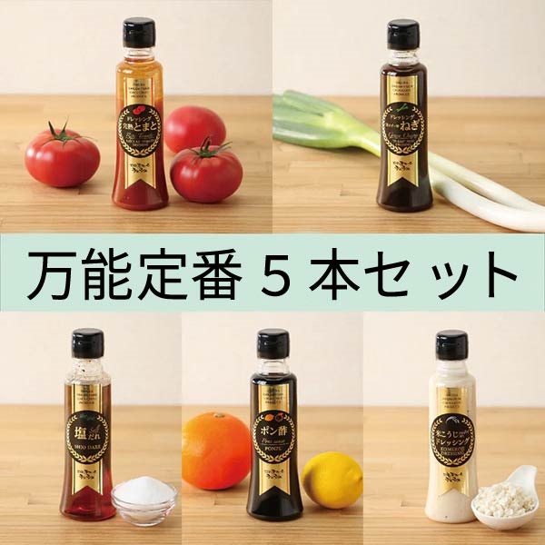 長崎の極みドレッシングセット 万能定番セット