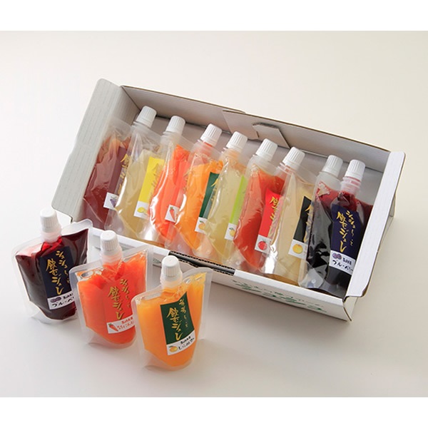 シュシュ～っと飲むジュレ8個セット（化粧箱入） | e-ながさきどっとこむ