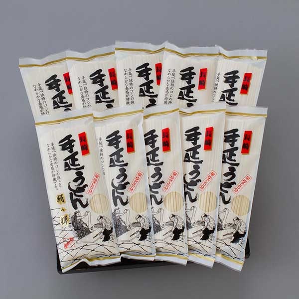 長崎手延うどん 絹の輝 200g×10袋入り