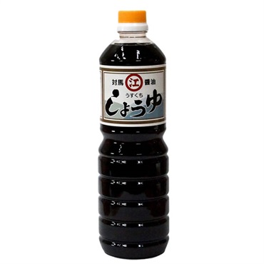 対馬醤油 強力淡口醤油 1000ml
