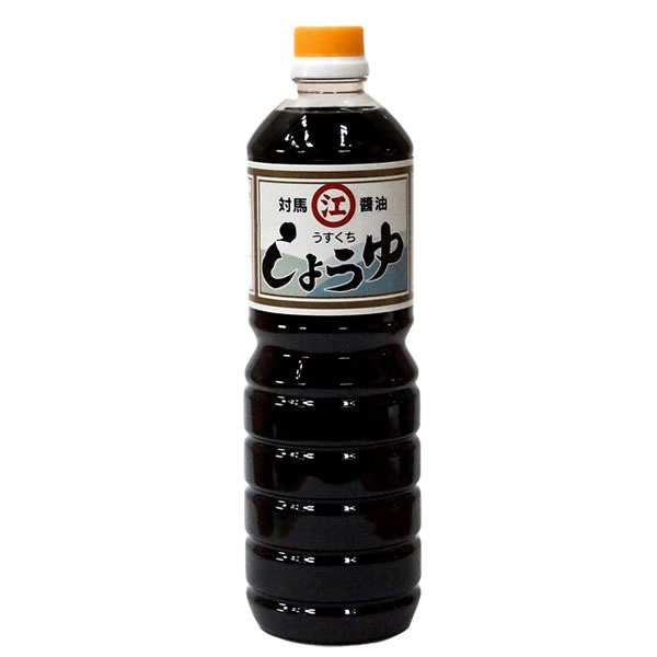 対馬醤油 強力淡口醤油 1000ml