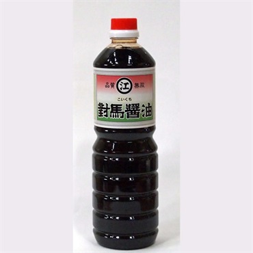 対馬醤油 濃口醤油 1000ml