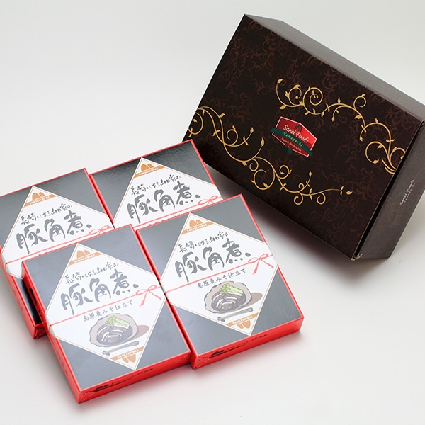 長崎名物 豚角煮（4食）