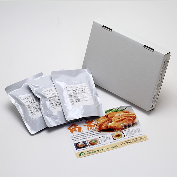 長崎名物 豚角煮（パウチ3袋入） | e-ながさきどっとこむ