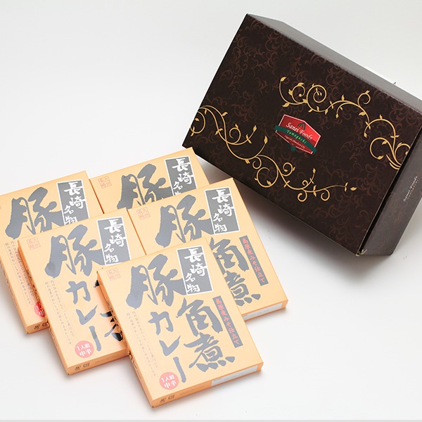 長崎名物豚角煮カレー (5食セット)