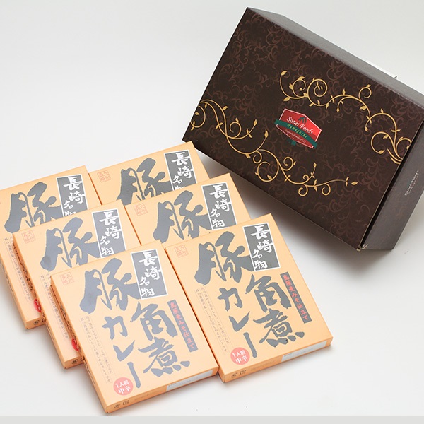 長崎名物豚角煮カレー (6食セット)