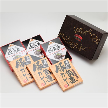 長崎名物 豚角煮・角煮カレーセットC