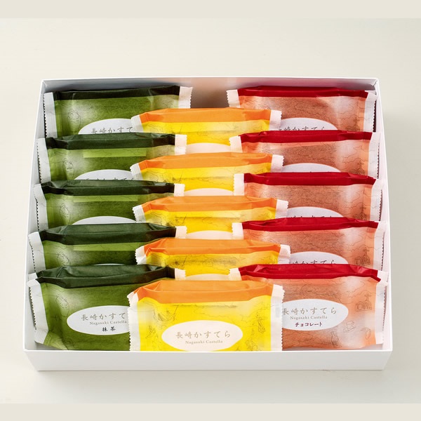 個包装カステラ 15個入り 箱入り