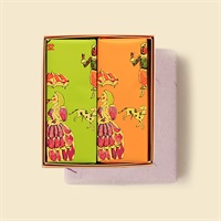 カステラ詰合せ0.3号　2本（プレーン1本/抹茶1本）