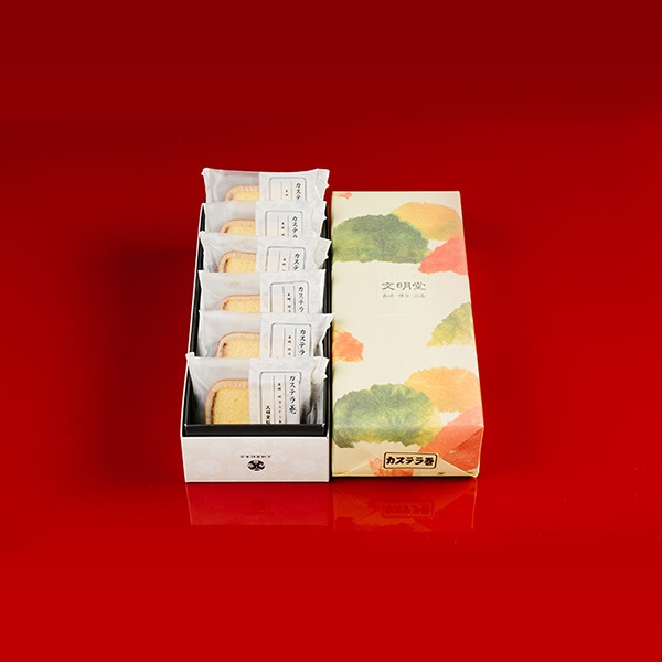 文明堂総本店　カステラ巻　6ヶ入