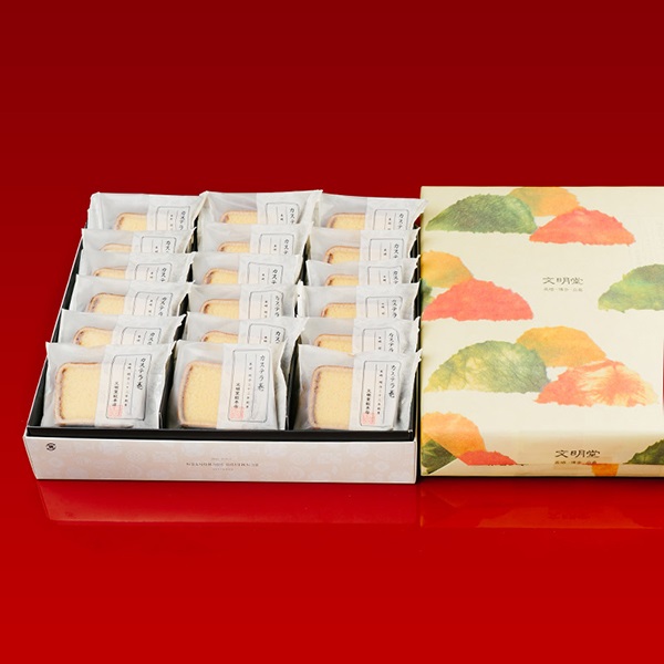 文明堂総本店　カステラ巻　18ヶ入