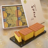 【カット済/木箱入】長崎和三盆かすてら　2号