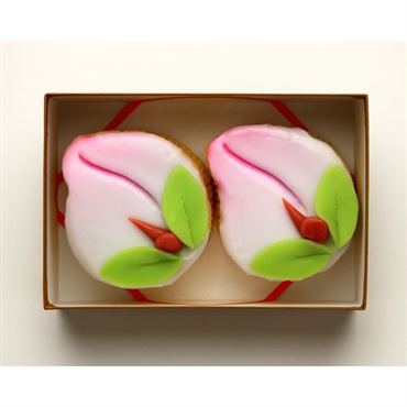 梅月堂　桃カステラ2個入