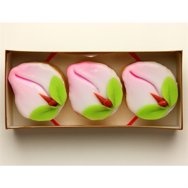 梅月堂　桃カステラ3個入