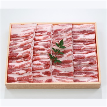 大西海SPF豚　バラ焼肉用（約650ｇ）【のし不可、お届け日指定不可】