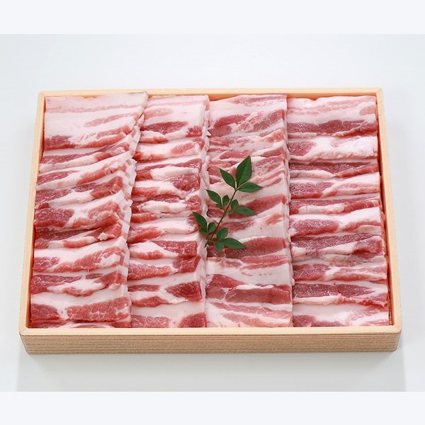 大西海SPF豚　バラ焼肉用（約650ｇ）【のし不可、お届け日指定不可】