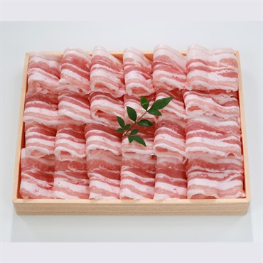 大西海SPF豚　バラしゃぶしゃぶ用（約650ｇ）【のし不可、お届け日指定不可】