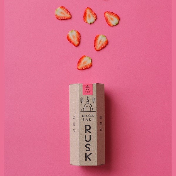 【NAGASAKI RUSK】  いちごのラスク
