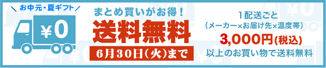 送料無料キャンペーン